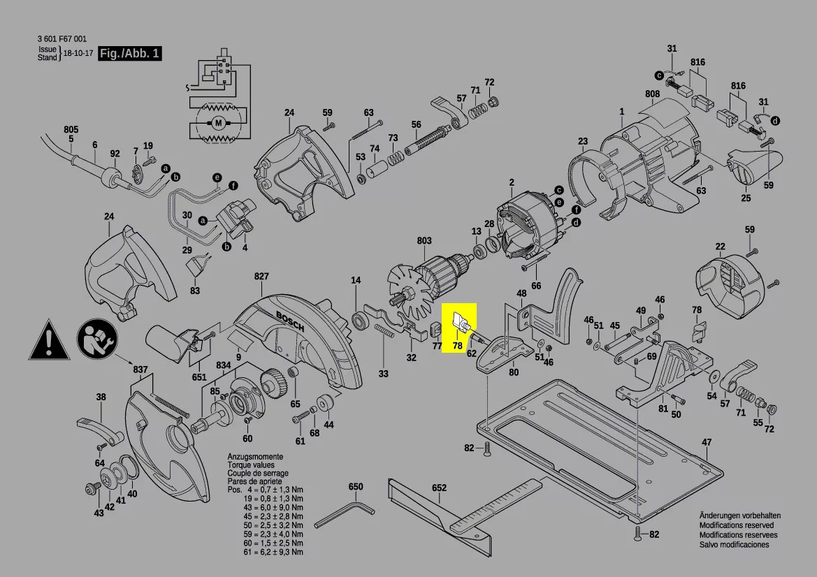 vis papillon réf. 2 610 990 806 Bosch